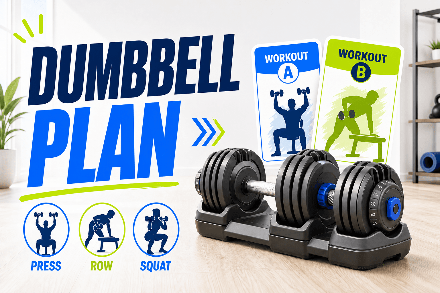 Dumbbell Workout Plan: Build Muscle With Nothing But Dumbbells