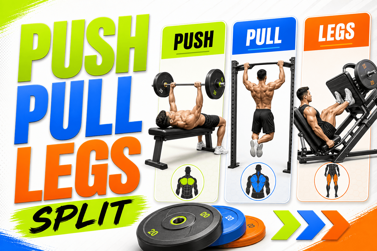 Push Pull Legs Split: The Complete PPL Guide With Workouts