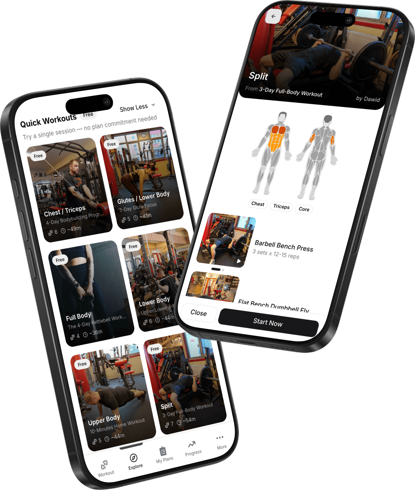 Training plan builder and coach-made plan library