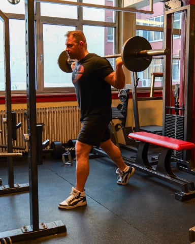 Barbell Hip Thrust exercise demonstration