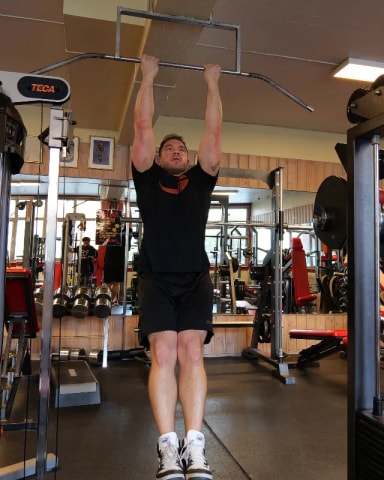 Pull-Up exercise demonstration