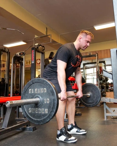Bent Over Rows exercise demonstration