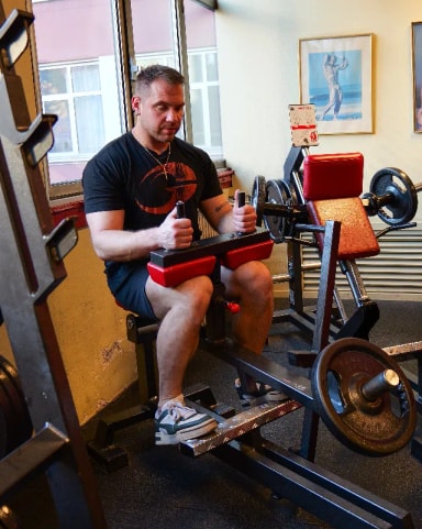 Seated Calf Raise exercise demonstration