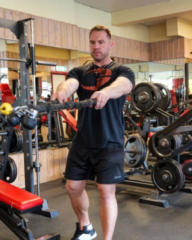 Cable Face Pull exercise demonstration
