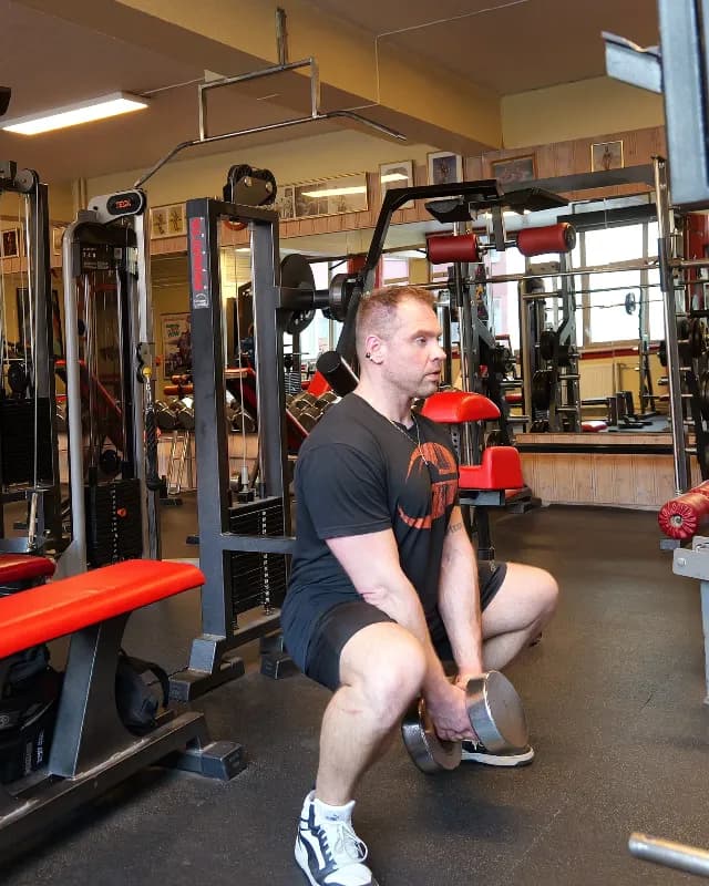 Plie Squats - step 2
